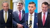 The Hill’s Changemakers: Senate Majority Leader Chuck Schumer (D-N.Y.) and Sens. Mike Rounds (R-S.D.), Martin Heinrich (D...