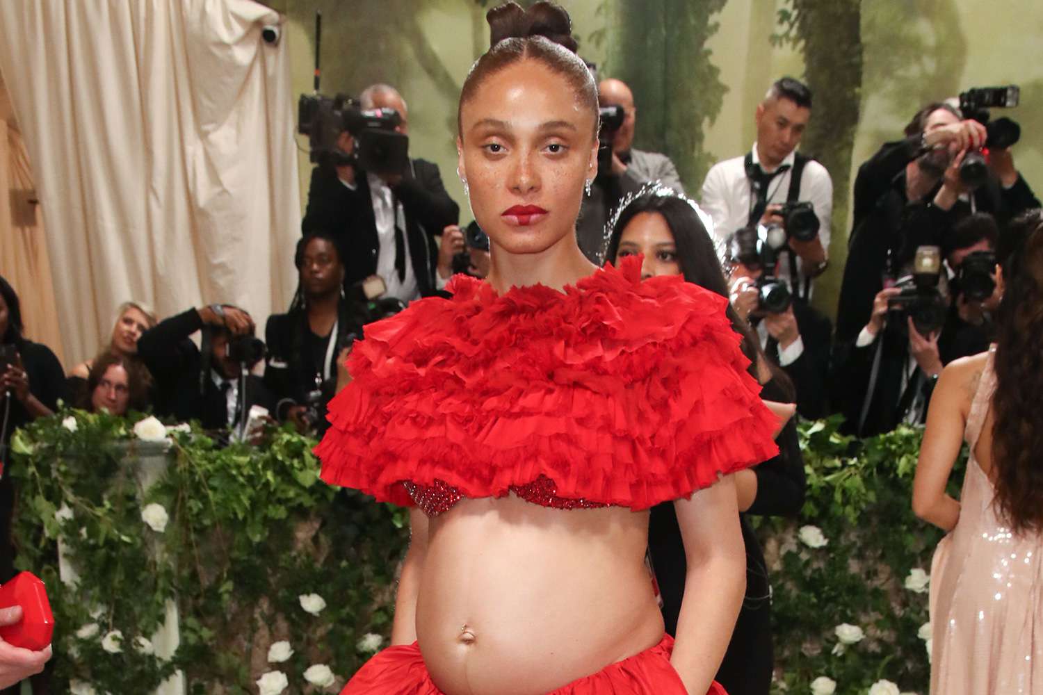 Adwoa Aboah Is Pregnant! Model Reveals She Is Expecting a Baby at 2024 Met Gala