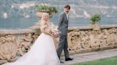 The Bride Wore a Hayley Paige Wedding Dress Fit for a Princess During Her Fairy-Tale Celebration on Lake Como