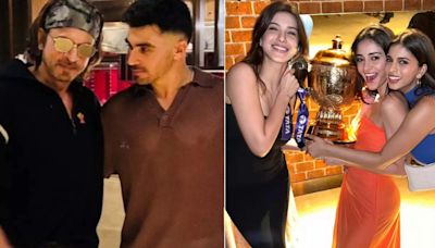 From Shah Rukh Khan dancing with Rahmanullah Gurbaz to Suhana Khan, Ananya Panday and Shanaya Kapoor posing with IPL trophy, inside KKR’s after-party