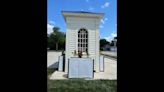 After four years in restoration, Highland’s historic bell tower is back in place