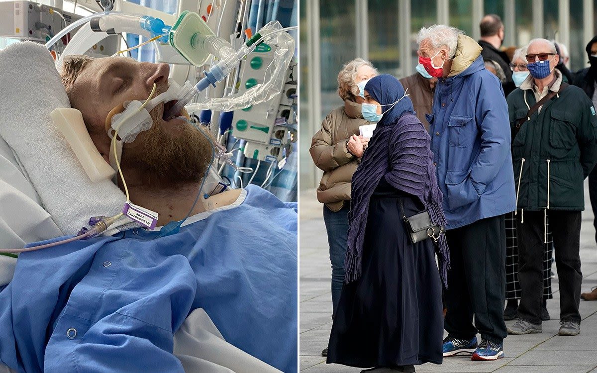 The images that show the two sides of AstraZeneca’s vaccine ‘miracle’