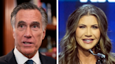 Romney rejects Noem comparison: ‘I didn’t shoot my dog’