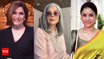 Zeenat Aman bashes luxurious brands for undervaluing senior actors; Archana Puran Singh and Sumona Chakravarti share similar experiences | - Times of India