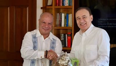 Alfonso Durazo se reunió con el embajador de Marruecos en México
