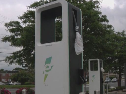 Thieves target electric vehicle charging stations, likely for copper in cables: officials