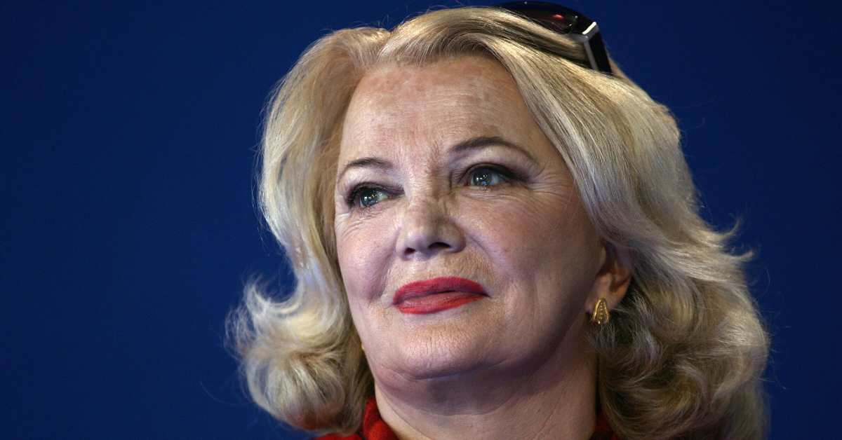 'The Notebook' Actress Gena Rowlands' Son Gives Heartbreaking Update About Her Health