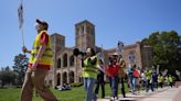 Huelga de trabajadores académicos de UCLA por postura de UC en protestas en favor de Palestina - La Opinión