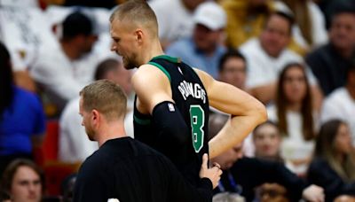 ‘The Celtics are not the same team without him’: Kevin Garnett, Paul Pierce discuss what Kristaps Porzingis’s absence means for Boston