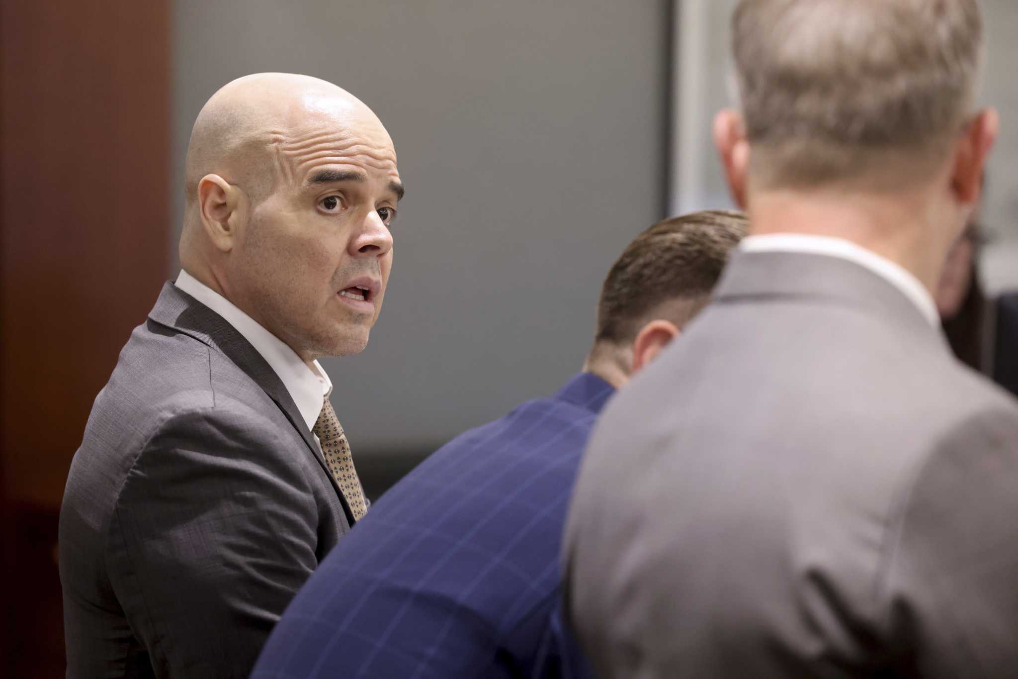 Trial of ex-politician in killing of Vegas reporter opens with video of attacker 'lying in wait'