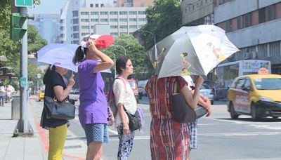 看圖掌握未來一週天氣！白天高溫炎熱 下午爆雷雨