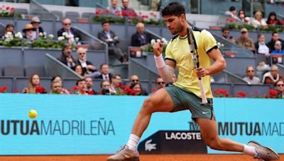 Alcaraz - Rublev en directo: partido de Carlos Alcaraz de cuartos de final del Mutua Madrid Open en vivo online