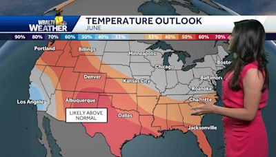 Weather Talk: Temperature outlook for June