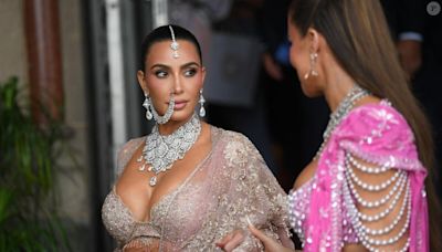 Mariage fastueux de l'homme le plus riche de son pays : Kim Kardashian présente, photos des festivités sous le signe de l'opulence