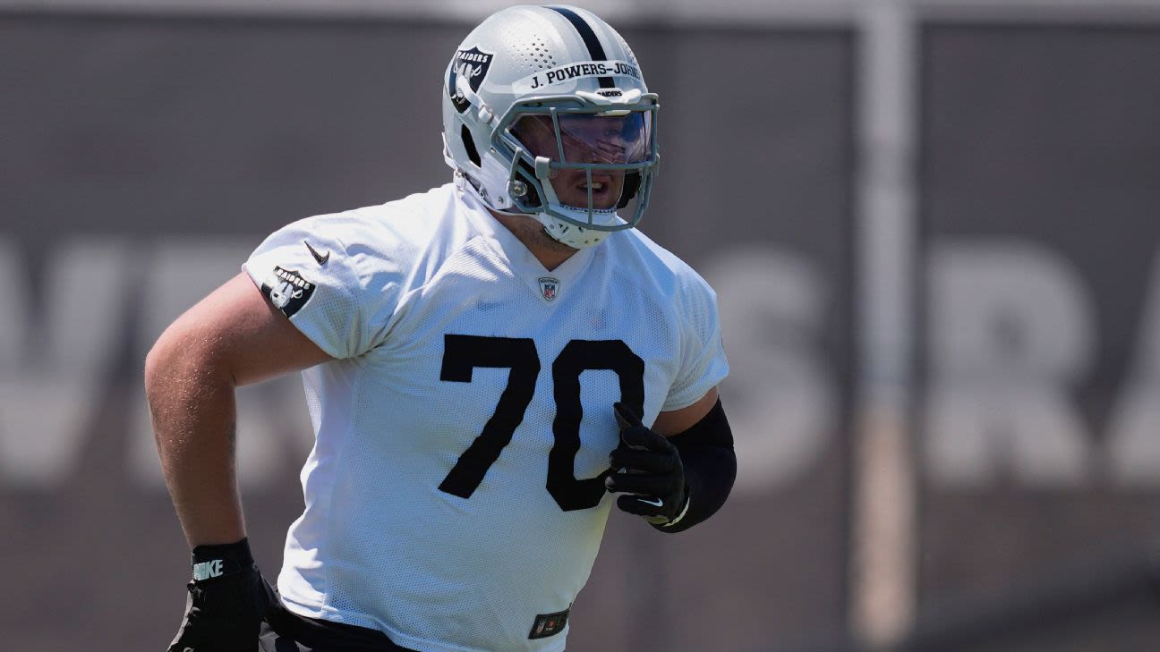 'He has bad intentions': Rookie Jackson Powers-Johnson embraces Raiders mystique, job as protector