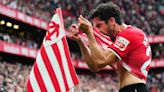 Raúl García fue titular en Liga con el Athletic un año después