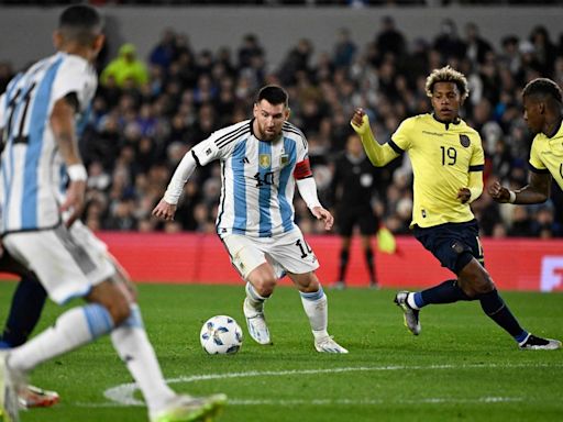 Así es el historial de Lionel Messi ante la Selección de Ecuador