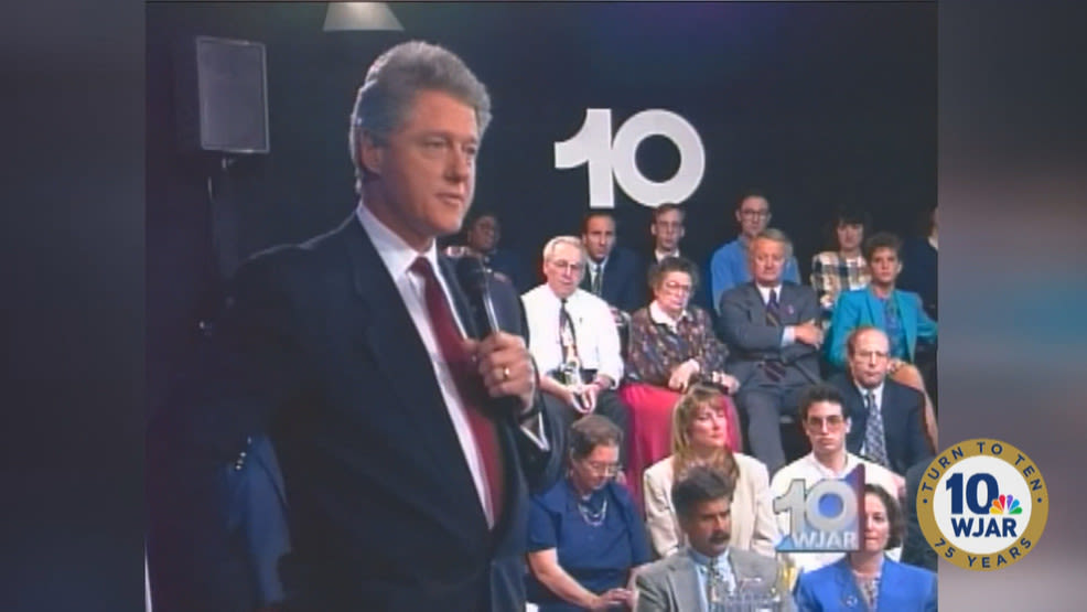 President Bill Clinton was special guest for 10 Town Meeting at WJAR