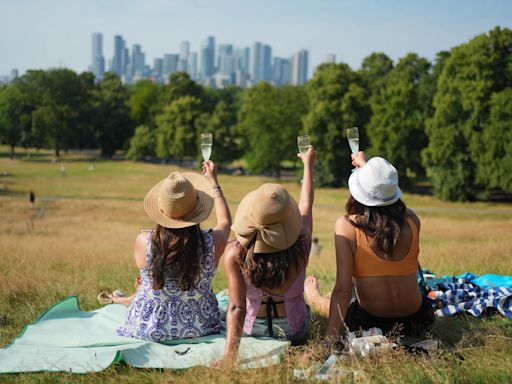 Thunderstorms set to hit Britain as warm spell continues