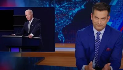 ‘The Daily Show’: Michael Kosta Shoots Down ‘Stupid Conspiracy Theory’ Biden Will Debate With ...