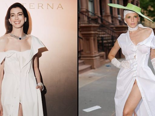 Julia Fox Has a Totally Different Take on the Dress That Went Viral on Anne Hathaway