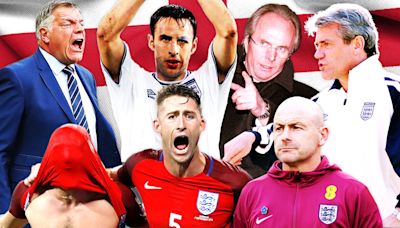 How England's last ten managers fared on debut and who started in their first XI