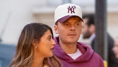 Connor Maynard kisses new girlfriend amid paternity drama