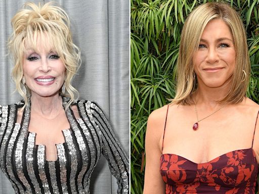 Dolly Parton ‘hoping’ Jennifer Aniston can find a way to include original cast in ‘9 to 5’ remake