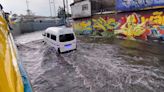 Caos en Pantitlán por la lluvia: inundaciones, problemas en el Metro y tránsito en calzada Ignacio Zaragoza