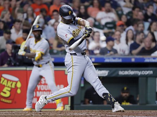 Taylor HRs in 2nd straight game, Falter is strong in return to rotation as Pirates stop Astros 6-2