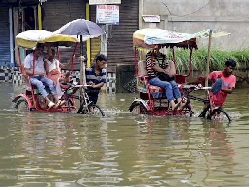 In flooded Guwahati's drains, a man searches for his 8-year-old son for three days