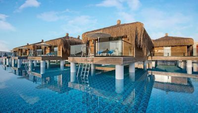 'Turkish Maldives' hotel resort has overwater bungalows and its own waterpark