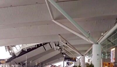 Delhi airport Terminal 1 suspends ops after roof collapse, 1 dead 6 Injured