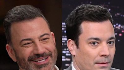 Jimmy Kimmel cheekily responds to Jimmy Fallon’s late-night episode cancellation