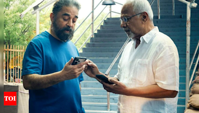 Kamal Haasan completes 65 years in Cinema; BTS picture from the sets of 'Thug Life's surfaces | Tamil Movie News - Times of India