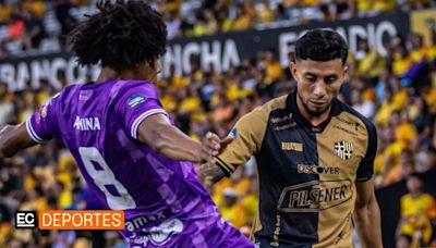 Damián Díaz rescató a Barcelona SC de una derrota ante Aucas