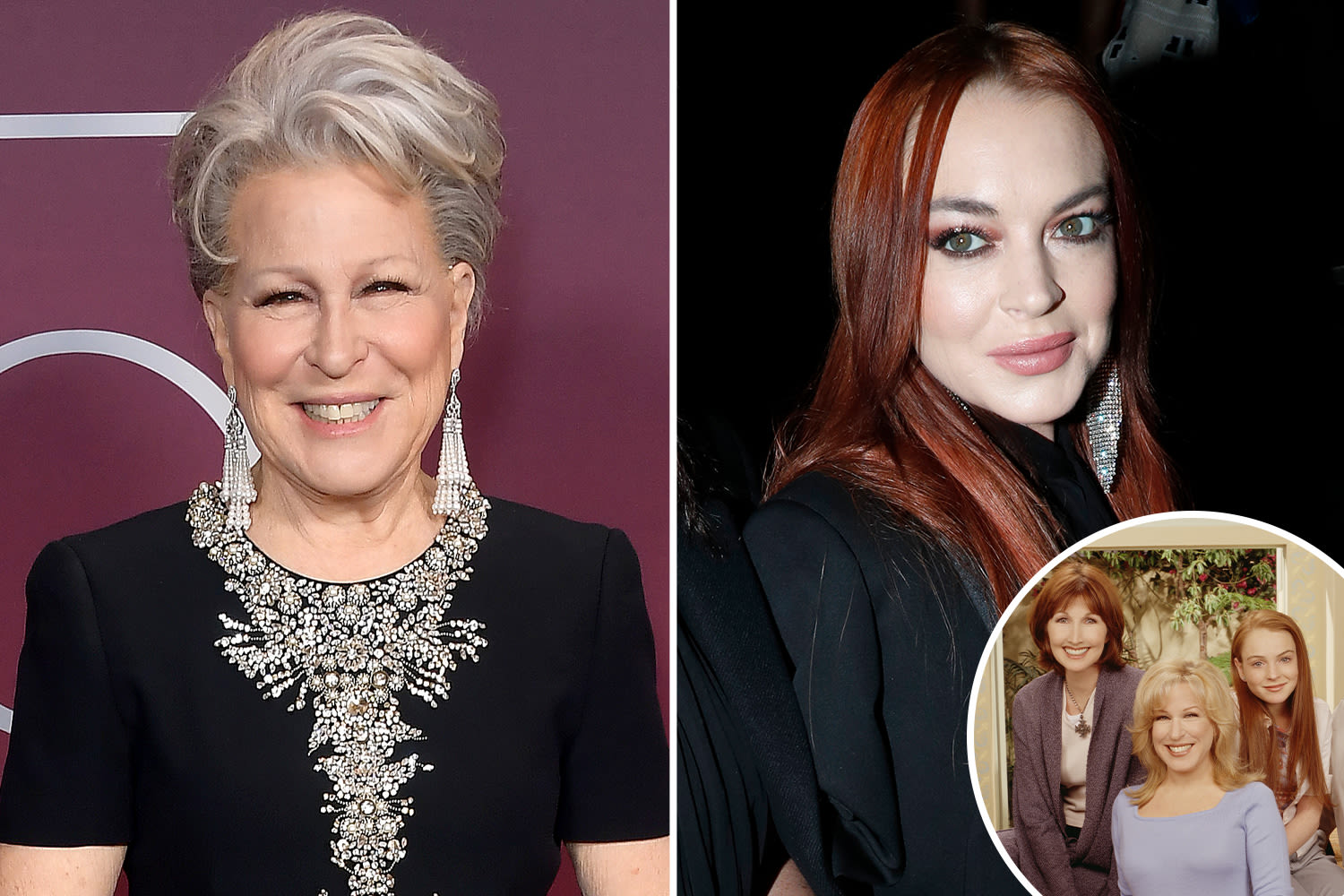Bette Midler admits she 'would have sued' 14-year-old Lindsay Lohan