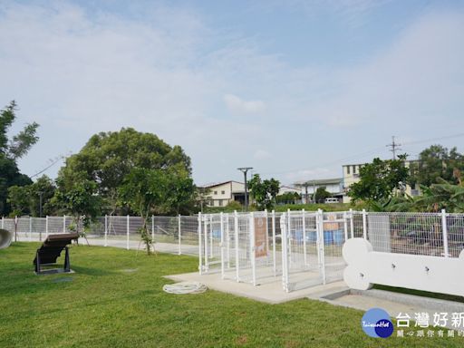 豐原首座寵物專區啟用 社皮美樂地公園營造多元綠空間