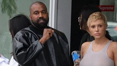 Kanye West's Wife Bianca Censori Copies Kim Kardashian's Style In A Racy Plunging Dress