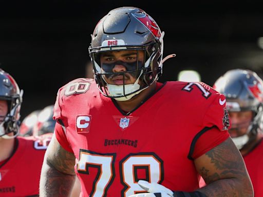 Social Media Reacts to Tristan Wirfs' Record-Breaking Contract With Buccaneers