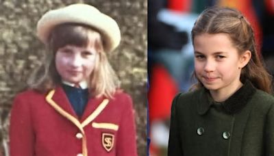 La foto di Lady Diana da piccola in divisa scolastica: era identica alla principessa Charlotte