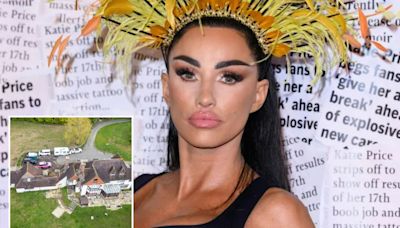 Bankrupt Katie Price reveals £800k bill for Mucky Mansion & boasts about money