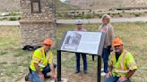 New sign provides information on old monument