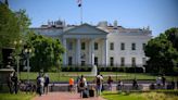 Car crash into White House security barrier leaves one dead