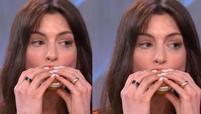 Remember Anne Hathaway's Cupcake-Eating Hack? Viral Video Resurfaces - News18