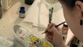 Woman overcomes addiction with art, one brush stroke at a time