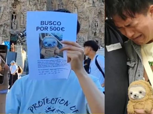 Chinese Man Offers ₹44,600 Prize Money On Soft Toy He Lost In Barcelona Metro, Sheds Tears Of Joy After Finally Receiving...