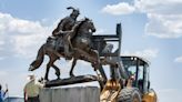 Civil suit settled in shooting of Native American activist at protest of Spanish conquistador statue - WTOP News