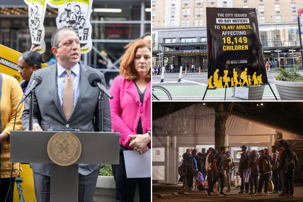 NYC Comptroller Brad Lander calls for end of migrant shelter limits as thousands continue to pour in each month