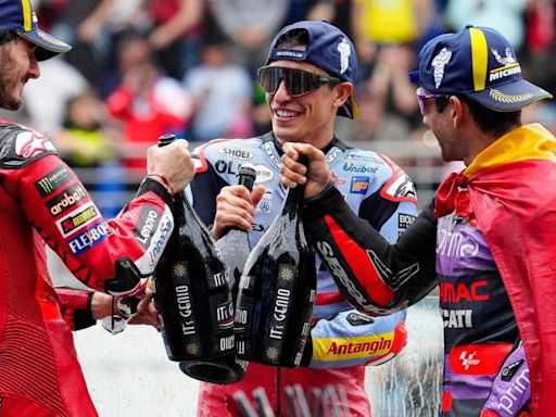 MotoGP | Encuentro entre Marc Márquez, Bagnaia y Jorge Martín en Italia